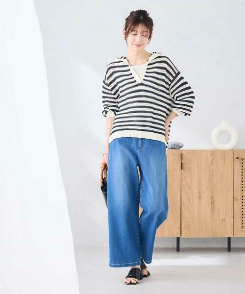 a.v.v / アー・ヴェ・ヴェ ニット・セーター | メッシュフードニットプルオーバー | 詳細22