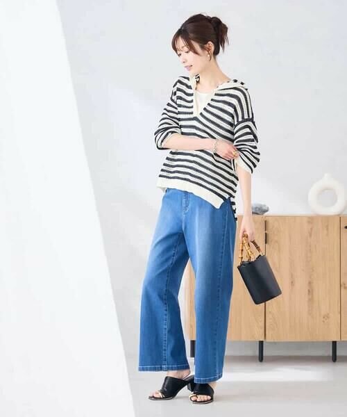 a.v.v / アー・ヴェ・ヴェ ニット・セーター | メッシュフードニットプルオーバー | 詳細24