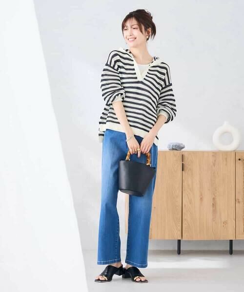 a.v.v / アー・ヴェ・ヴェ ニット・セーター | メッシュフードニットプルオーバー | 詳細25