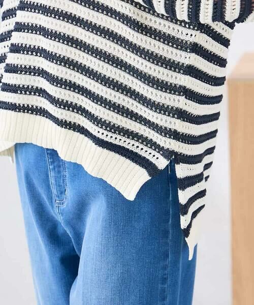 a.v.v / アー・ヴェ・ヴェ ニット・セーター | メッシュフードニットプルオーバー | 詳細7