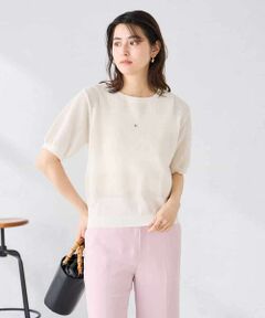 a.v.v / アー・ヴェ・ヴェ ニット・セーター | ラメッシュボーダープルオーバー