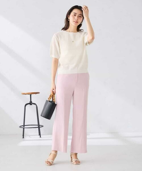 a.v.v / アー・ヴェ・ヴェ ニット・セーター | ラメッシュボーダープルオーバー | 詳細10