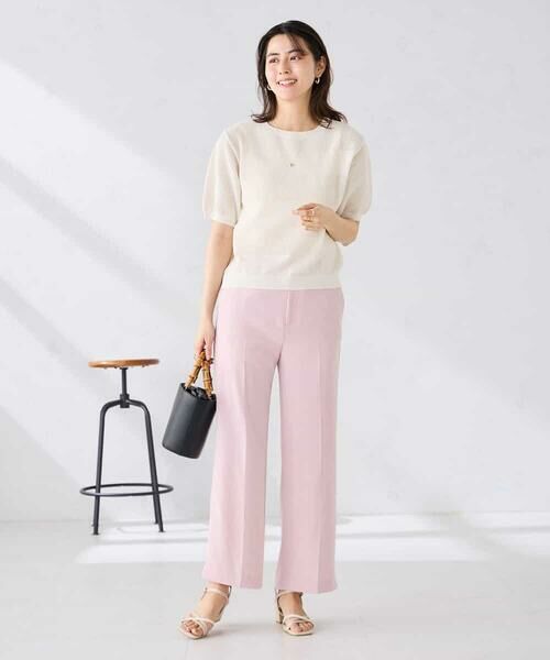 a.v.v / アー・ヴェ・ヴェ ニット・セーター | ラメッシュボーダープルオーバー | 詳細11