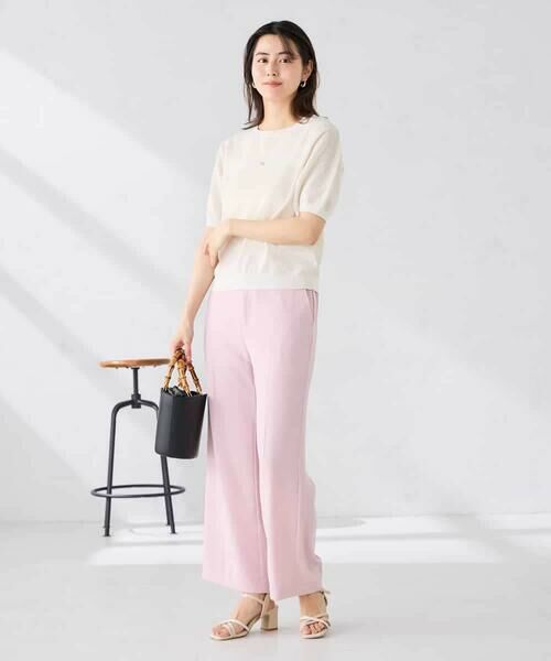 a.v.v / アー・ヴェ・ヴェ ニット・セーター | ラメッシュボーダープルオーバー | 詳細12