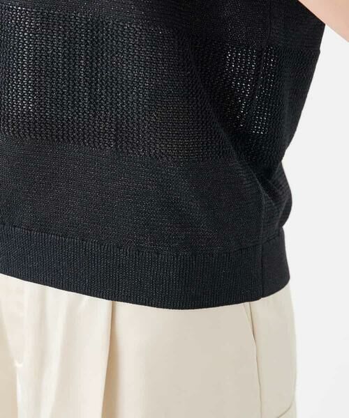 a.v.v / アー・ヴェ・ヴェ ニット・セーター | ラメッシュボーダープルオーバー | 詳細22