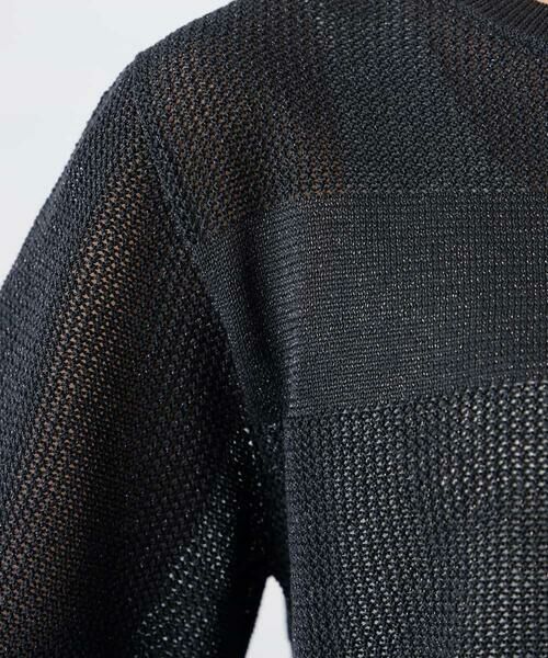 a.v.v / アー・ヴェ・ヴェ ニット・セーター | ラメッシュボーダープルオーバー | 詳細23