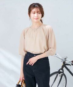 a.v.v / アー・ヴェ・ヴェ ニット・セーター | シアーギャザーニット