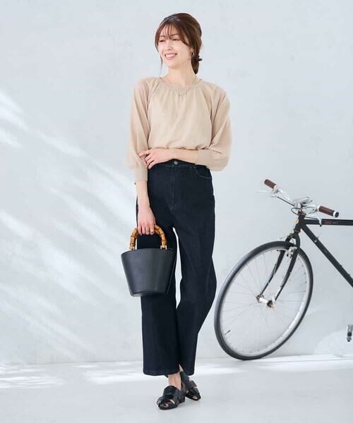 a.v.v / アー・ヴェ・ヴェ ニット・セーター | シアーギャザーニット | 詳細11