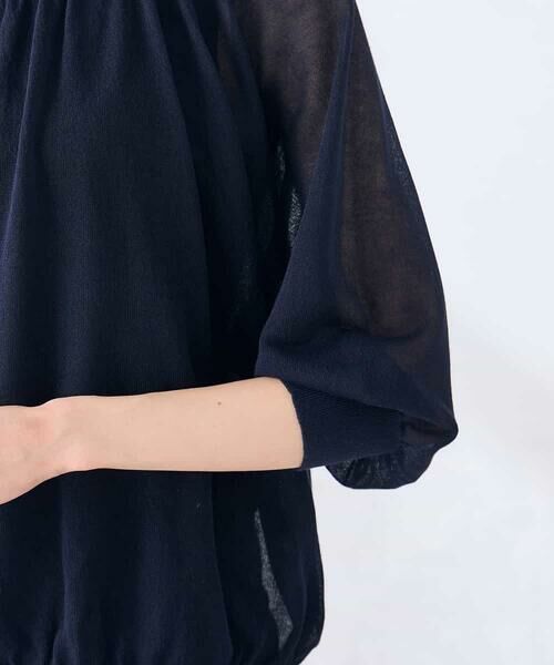 a.v.v / アー・ヴェ・ヴェ ニット・セーター | シアーギャザーニット | 詳細18