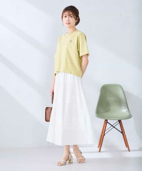 a.v.v / アー・ヴェ・ヴェ ロング・マキシ丈スカート | 【洗える】ティアードプリーツスカート | 詳細10