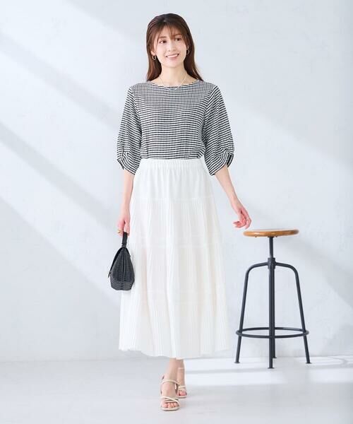 a.v.v / アー・ヴェ・ヴェ ロング・マキシ丈スカート | 【洗える】ティアードプリーツスカート | 詳細17