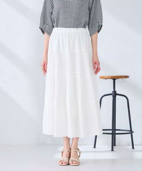 a.v.v / アー・ヴェ・ヴェ ロング・マキシ丈スカート | 【洗える】ティアードプリーツスカート | 詳細19