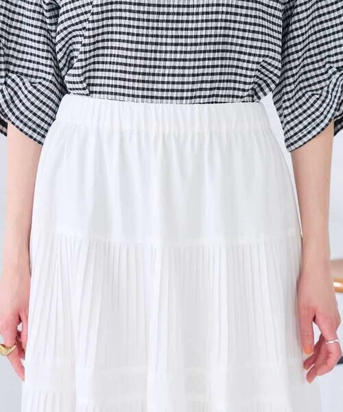 a.v.v / アー・ヴェ・ヴェ ロング・マキシ丈スカート | 【洗える】ティアードプリーツスカート | 詳細22