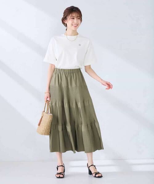 a.v.v / アー・ヴェ・ヴェ ロング・マキシ丈スカート | 【洗える】ティアードプリーツスカート | 詳細6