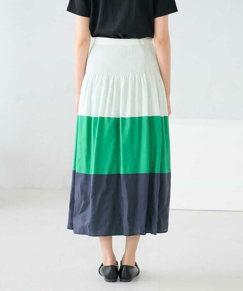 a.v.v / アー・ヴェ・ヴェ ロング・マキシ丈スカート | 2WAYリバーシブルシャーリングフレアスカート | 詳細28