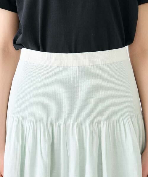 a.v.v / アー・ヴェ・ヴェ ロング・マキシ丈スカート | 2WAYリバーシブルシャーリングフレアスカート | 詳細29