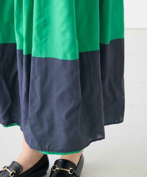 a.v.v / アー・ヴェ・ヴェ ロング・マキシ丈スカート | 2WAYリバーシブルシャーリングフレアスカート | 詳細30