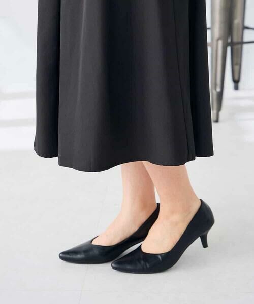 a.v.v / アー・ヴェ・ヴェ ロング・マキシ丈スカート | 【洗える】フロントタックフレアスカート | 詳細19