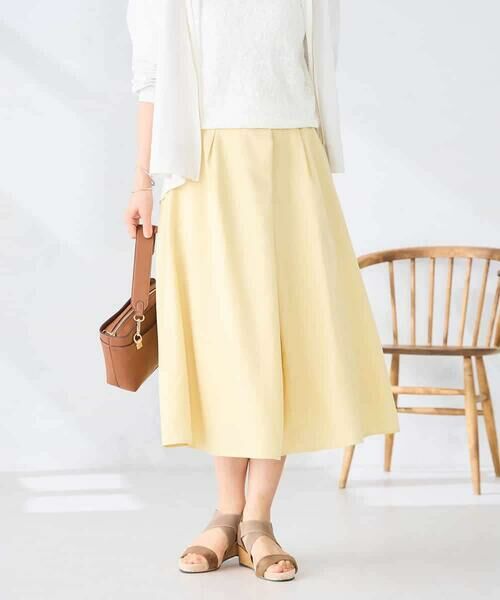 a.v.v / アー・ヴェ・ヴェ ロング・マキシ丈スカート | 【洗える】フロントタックフレアスカート | 詳細2