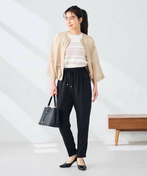 a.v.v / アー・ヴェ・ヴェ ノーカラージャケット | ノーカラーシアーブルゾン | 詳細13