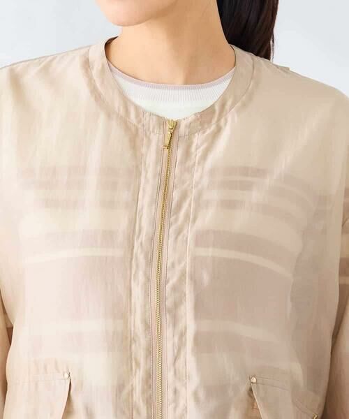a.v.v / アー・ヴェ・ヴェ ノーカラージャケット | ノーカラーシアーブルゾン | 詳細20