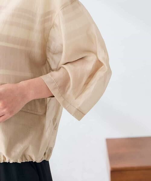 a.v.v / アー・ヴェ・ヴェ ノーカラージャケット | ノーカラーシアーブルゾン | 詳細21