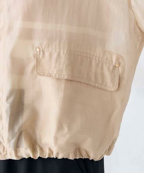 a.v.v / アー・ヴェ・ヴェ ノーカラージャケット | ノーカラーシアーブルゾン | 詳細22