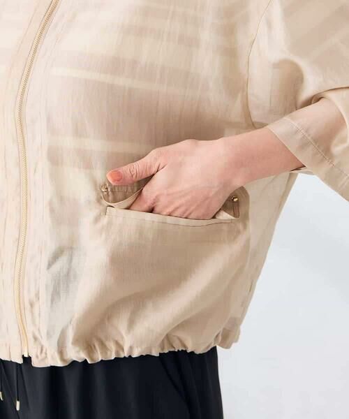 a.v.v / アー・ヴェ・ヴェ ノーカラージャケット | ノーカラーシアーブルゾン | 詳細23