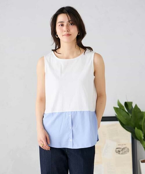 a.v.v / アー・ヴェ・ヴェ タンクトップ | シャツヘムタンクトップ | 詳細1