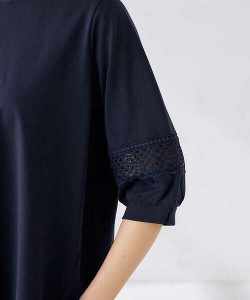 a.v.v / アー・ヴェ・ヴェ カットソー | 袖口レースチュニックカットソー | 詳細18