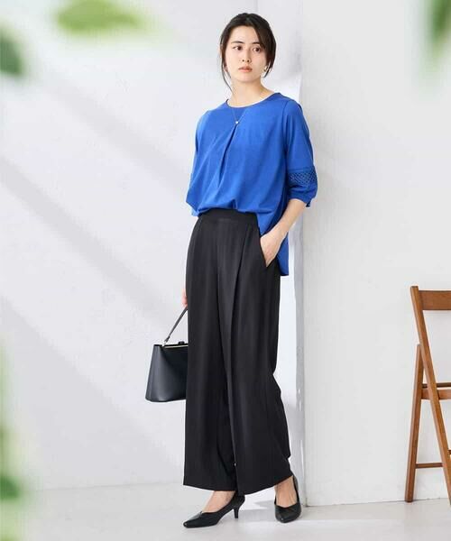 a.v.v / アー・ヴェ・ヴェ カットソー | 袖口レースチュニックカットソー | 詳細5