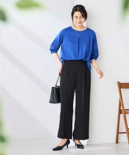 a.v.v / アー・ヴェ・ヴェ カットソー | 袖口レースチュニックカットソー | 詳細6