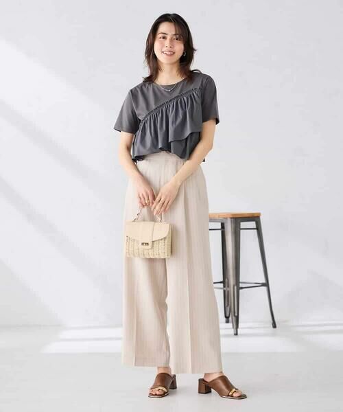 a.v.v / アー・ヴェ・ヴェ カットソー | フリルドッキングTシャツ | 詳細12