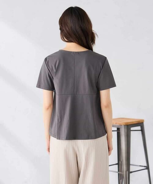 a.v.v / アー・ヴェ・ヴェ カットソー | フリルドッキングTシャツ | 詳細16