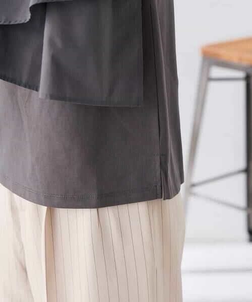 a.v.v / アー・ヴェ・ヴェ カットソー | フリルドッキングTシャツ | 詳細19