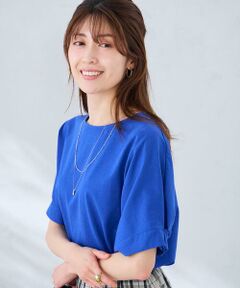 a.v.v / アー・ヴェ・ヴェ カットソー | 【コットン 100%】タックドルマンスリーブカットソー