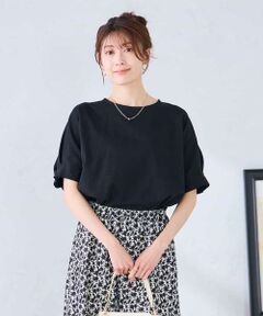 a.v.v / アー・ヴェ・ヴェ カットソー | 【コットン 100%】タックドルマンスリーブカットソー