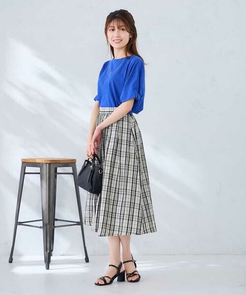 a.v.v / アー・ヴェ・ヴェ カットソー | 【コットン 100%】タックドルマンスリーブカットソー | 詳細16