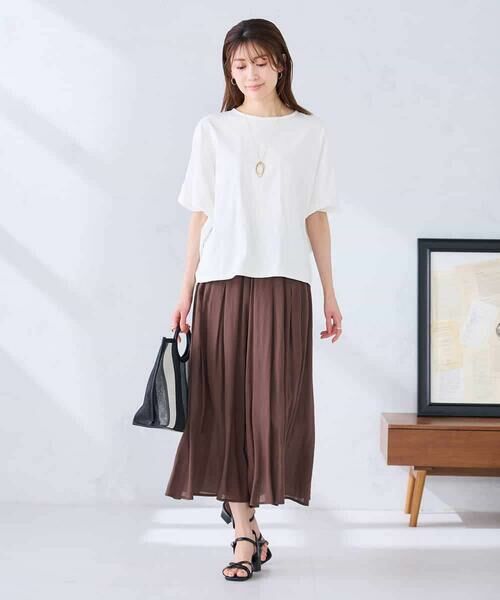 a.v.v / アー・ヴェ・ヴェ カットソー | 【コットン 100%】タックドルマンスリーブカットソー | 詳細20