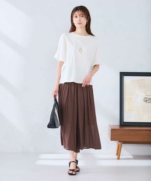 a.v.v / アー・ヴェ・ヴェ カットソー | 【コットン 100%】タックドルマンスリーブカットソー | 詳細21