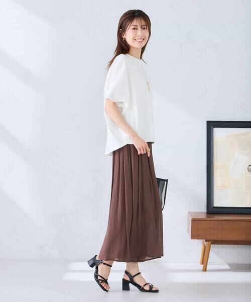 a.v.v / アー・ヴェ・ヴェ カットソー | 【コットン 100%】タックドルマンスリーブカットソー | 詳細24