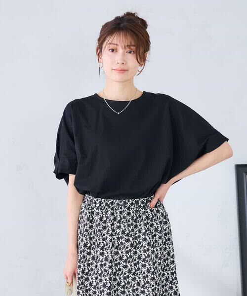 a.v.v / アー・ヴェ・ヴェ カットソー | 【コットン 100%】タックドルマンスリーブカットソー | 詳細25