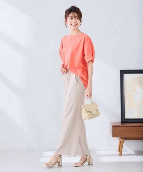 a.v.v / アー・ヴェ・ヴェ カットソー | 【コットン 100%】タックドルマンスリーブカットソー | 詳細4