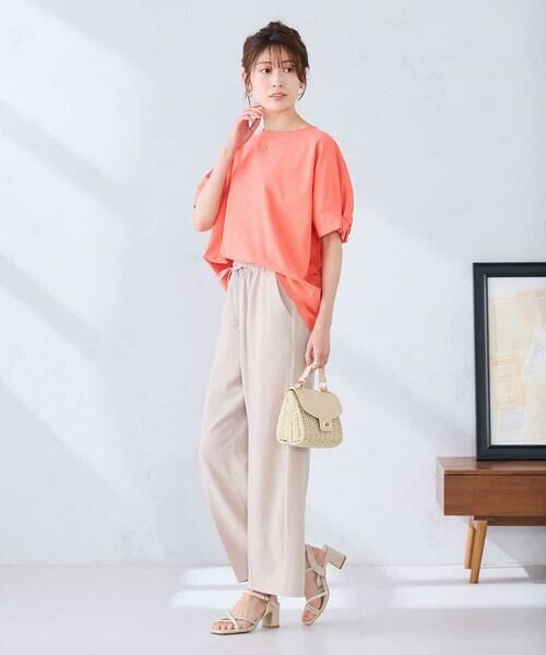 a.v.v / アー・ヴェ・ヴェ カットソー | 【コットン 100%】タックドルマンスリーブカットソー | 詳細5