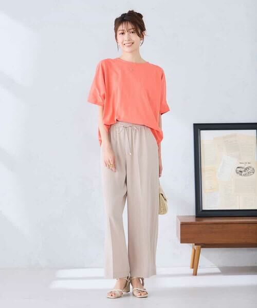 a.v.v / アー・ヴェ・ヴェ カットソー | 【コットン 100%】タックドルマンスリーブカットソー | 詳細6