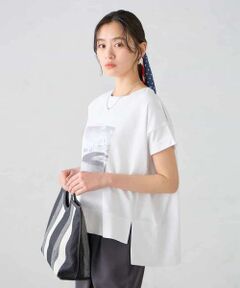 a.v.v / アー・ヴェ・ヴェ カットソー | ゆるプリントTシャツ