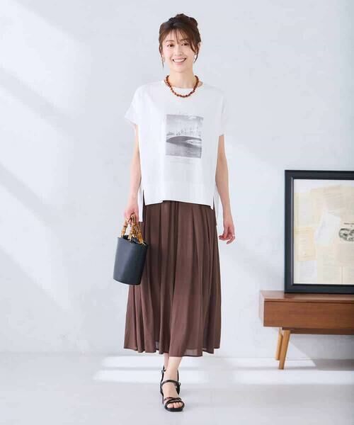 a.v.v / アー・ヴェ・ヴェ カットソー | ゆるプリントTシャツ | 詳細11