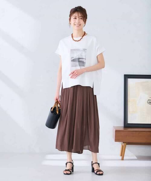 a.v.v / アー・ヴェ・ヴェ カットソー | ゆるプリントTシャツ | 詳細12