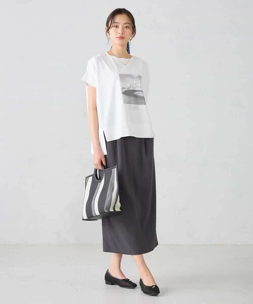 a.v.v / アー・ヴェ・ヴェ カットソー | ゆるプリントTシャツ | 詳細14