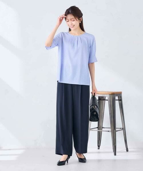 a.v.v / アー・ヴェ・ヴェ カットソー | タックパフスリーブトップス | 詳細10